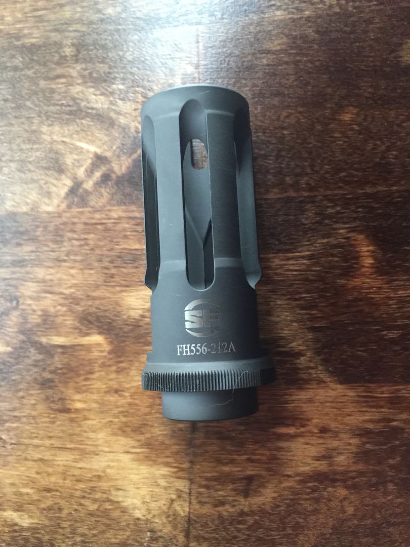 [SOLD] Surefire Flash Hider FH556212A (5.56/.223) 1/2 x 28 with